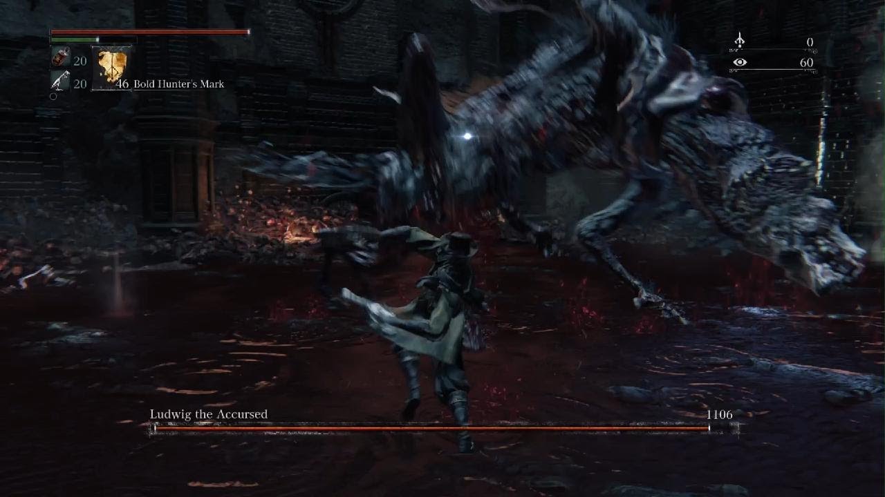Bloodborne Ludwig boss fight NG+