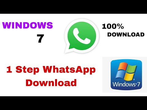 How To Download WhatsApp Windows 7 || WhatsApp Download PCLAPTOP Win7