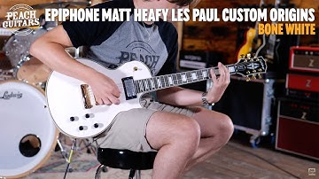 No Talking...Just Tones | Epiphone Matt Heafy Les Paul Custom Origins Bone White