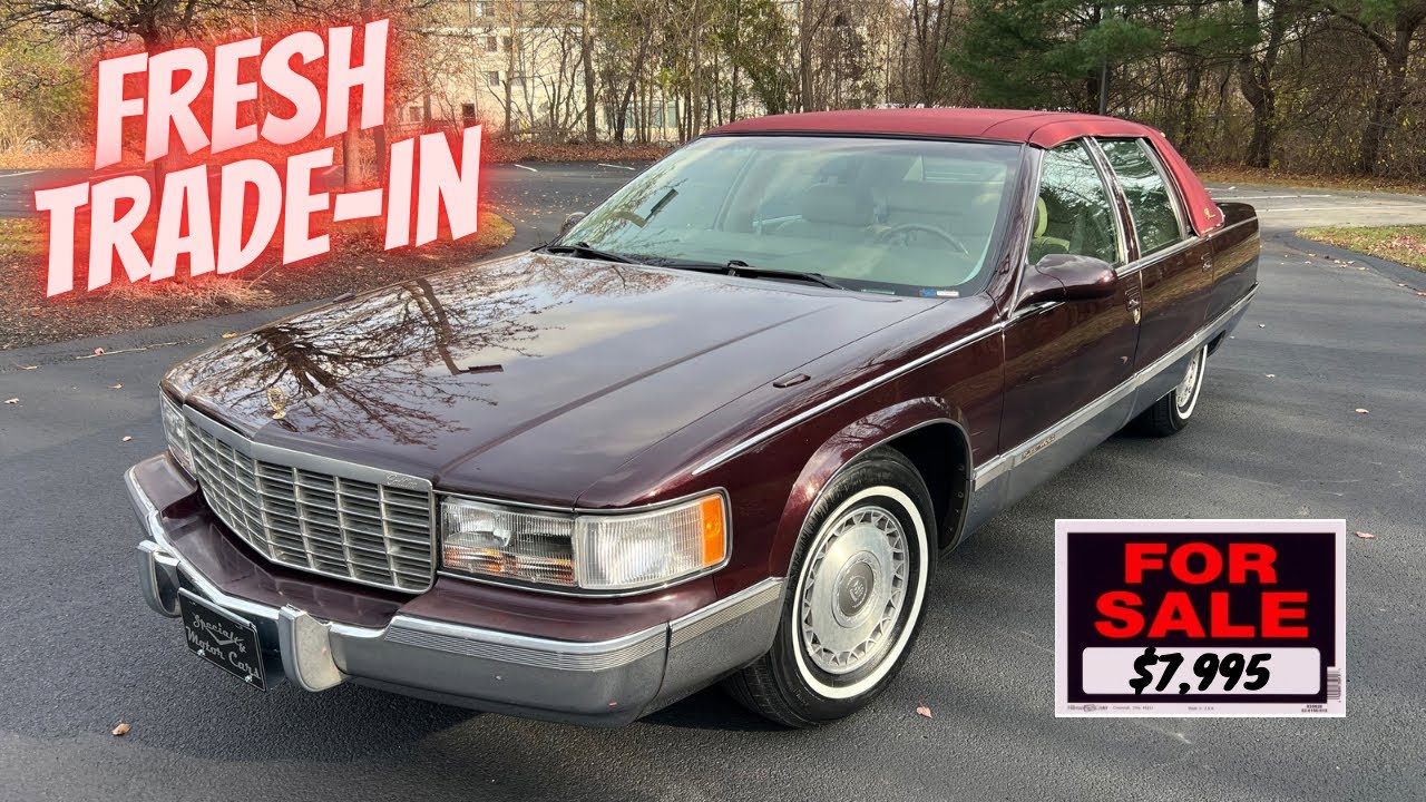 Cadillac Fleetwood Brougham 1995 года выпуска, пробег 73 тыс. миль, продажа со двора/обмен в трей...