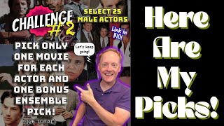 Hucks Pop Culture Cafe Challenge Top 25 Actors: My Picks