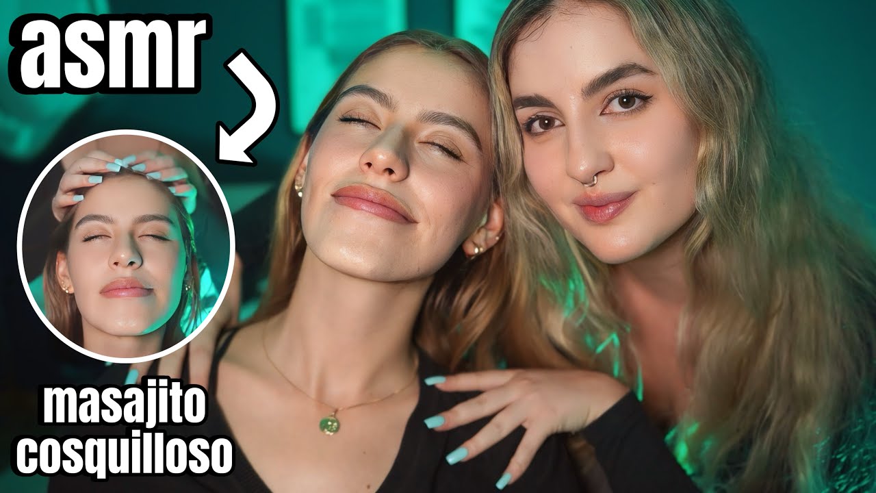 asmr MASAJITO COSQUILLOSO para dormir BOMBA 💤🤤 Ale ASMR español