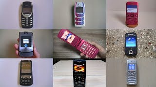 All my old button phones incoming calls