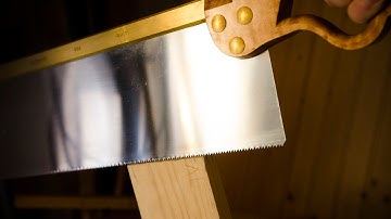 How to Cut Tenon Cheeks {Part 7 of "Build a Dovetail Desk with Hand Tools"}