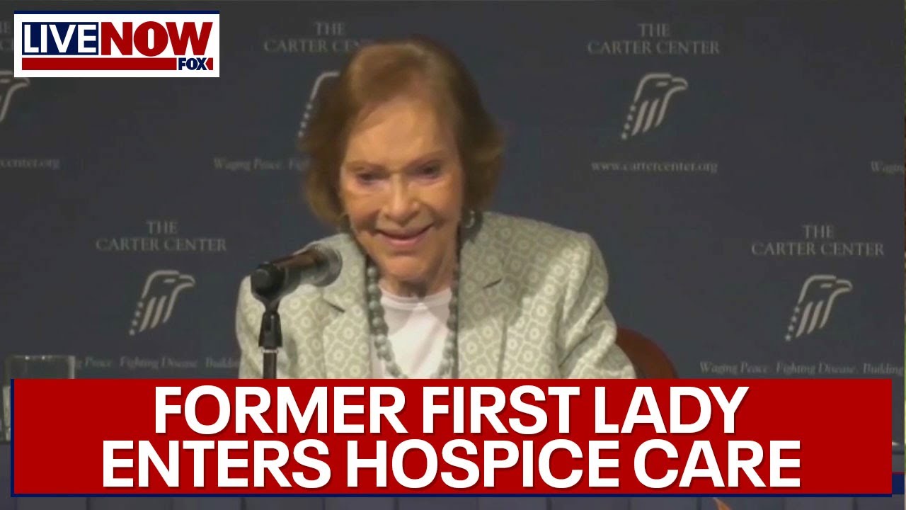 Former first lady Rosalynn Carter enters hospice care