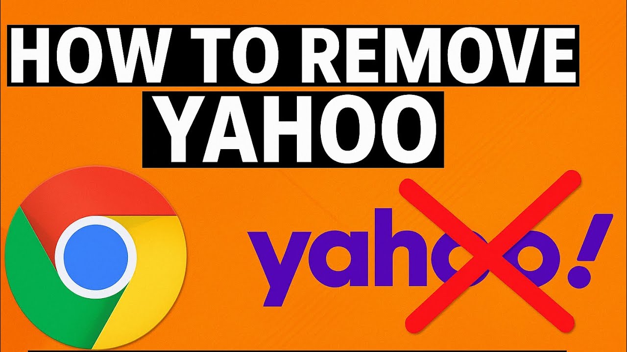 How to Remove YAHOO From Chrome Easy Tutorial. - YouTube