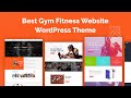 Best Gym Fitness Website WordPress Theme