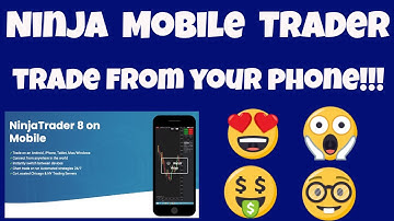 Trade From Your Phone! Ninja Mobile Trader - Trade From Your Mac, Phone, Tablet and More!