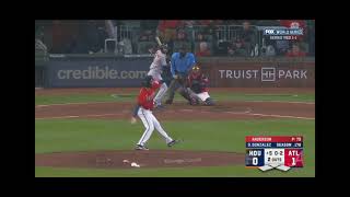 2021 World Series Strike 3 Called/Check Swing Call/Call @ 1B by #20 Tom Hallion(5)