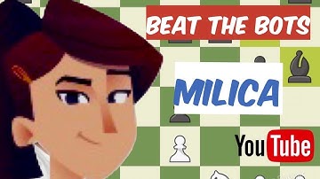 Beat the Chess.com Bots - Episode 11 Milica - #chess #chesscom #chessvideoplus (550 Rated)