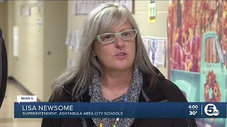 Ashtabula schools closed for rest of week