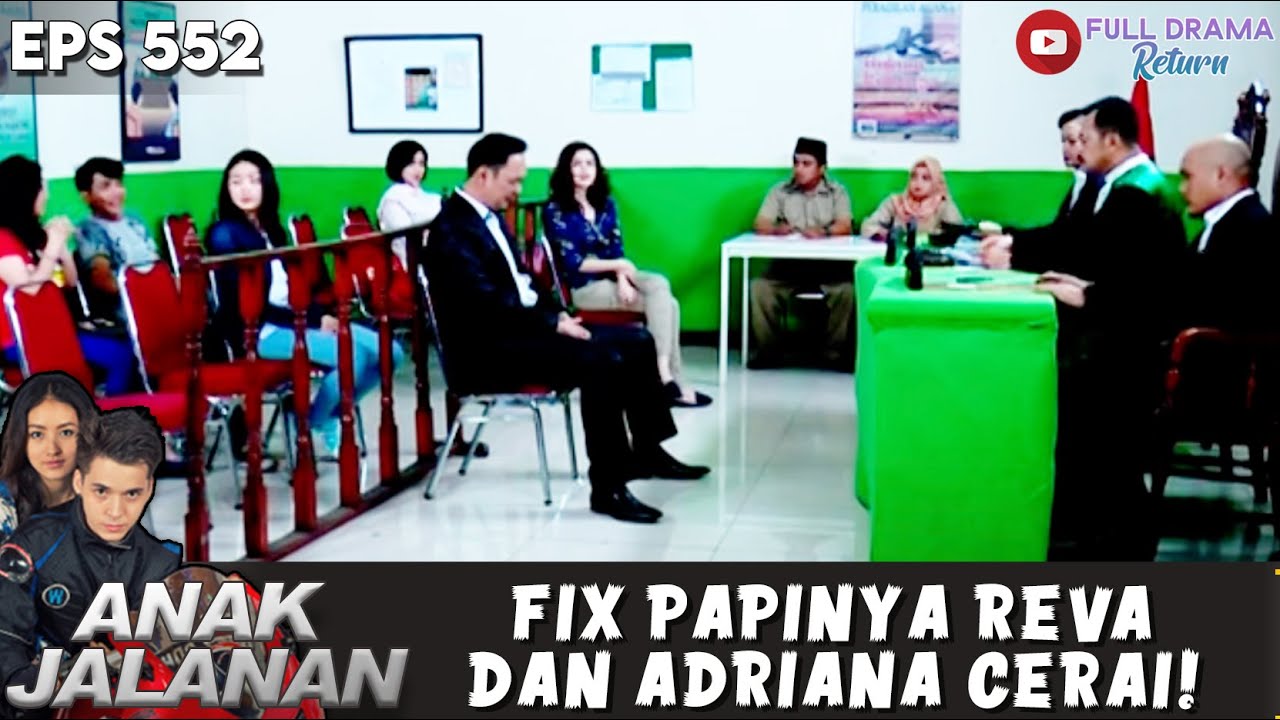 FIX!! PAPINYA REVA CERAI, ADRIANA MINTA HARTA GONO-GINI?!  - ANAK JALANAN