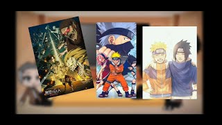 Aot атаки титанов на наруто, react to narutoреакция.