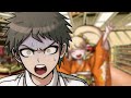 Hajime hinata tries to hide from hiyoko saionji