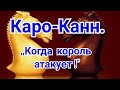 28)Лекция. Каро-Канн.  ,,Когда король атакует !"  Дюкштейн-Петросян.0-1. 1962г. Шахматы