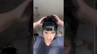 Messy bun hairstyle hair mom hairideas hairupdo healthyhair mumlife longhair hairtutorial
