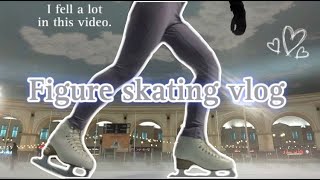 Figure skating vlog┃Villaggio Ice Skating Rink