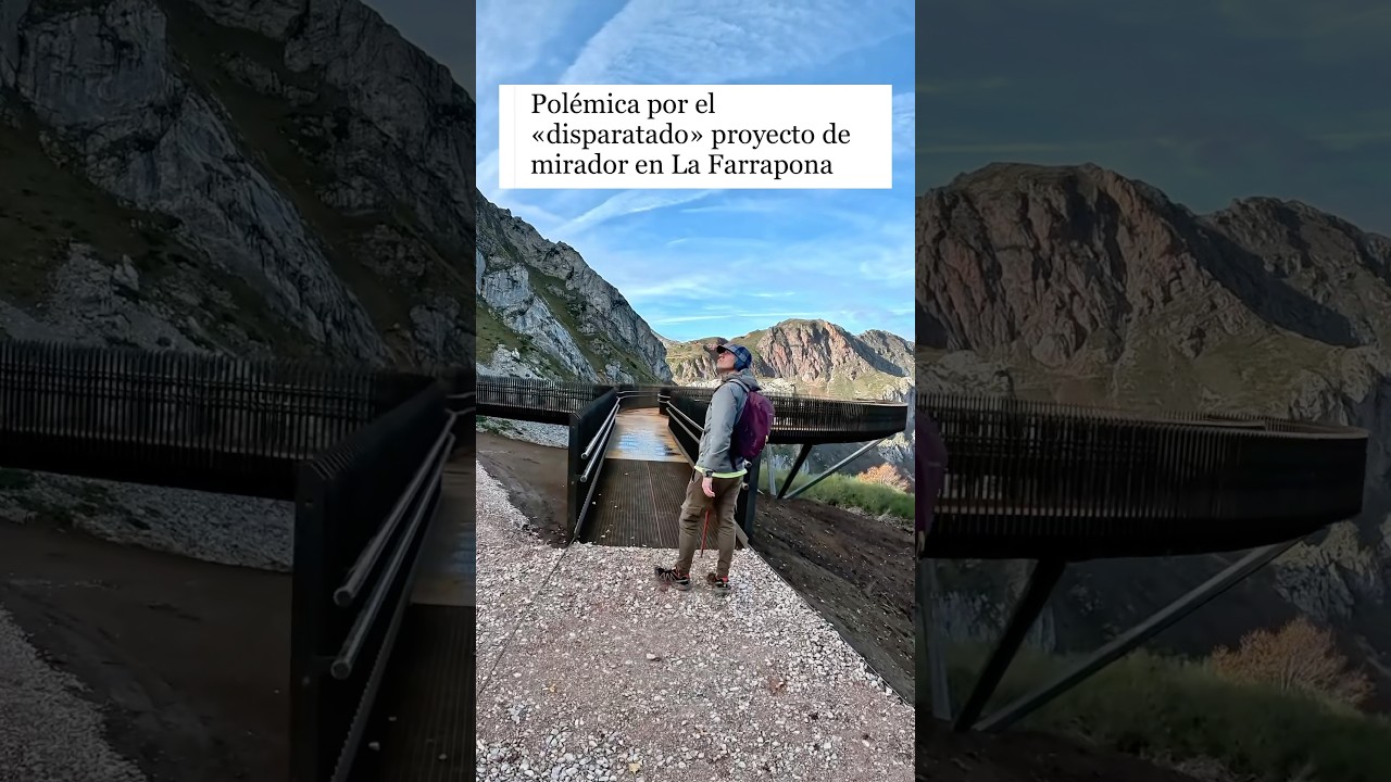 Un mirador ha sido construido recientemente #naturaleza #somiedo #vistas #paisaje #asturias