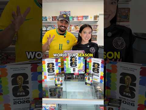 Video 2026 Panini World Cup Stickers are here!