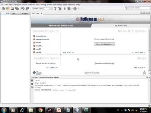 Class, Object and Method in Java NetBean IDE