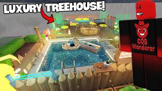 I Survived in a LUXURY TREEHOUSE! | 99 Nights in the Forest