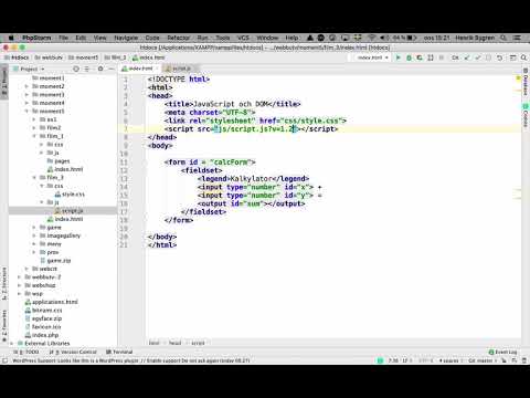 Praktisk JavaScript 4, Formulär