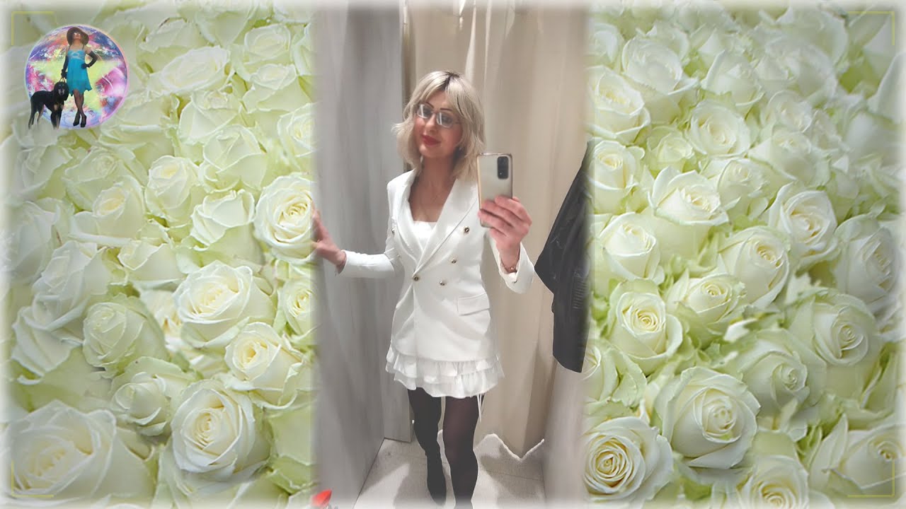 2024.03.21 Trans Personer Oslo Rose in White mini Dress NylonGarter Heels Aurora Victoria Maxwell 💝🎉