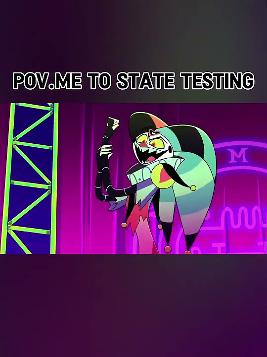 I hate you state testing school fizzarolli helluvaboss anger 