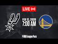 NBA LIVE San Antonio Spurs vs Golden State Warriors 