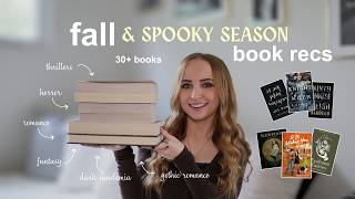 30+ books you *NEED* to read this fall | fall + spooky season book recommendations 🍂🕯️🦇