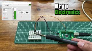 Interfacing KrypDAQ USB Device to Thermistor as Temperature Sensor Using LabVIEW