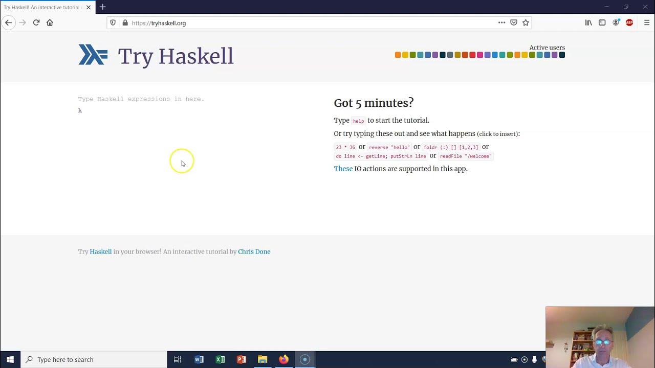CS103: Haskell online tutorial, Part 1 - YouTube