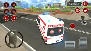 American Ambulance Emergency Simulator 2021 - ambulans oyunu ambulans videosu Ambulance Games screenshot 3