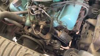 1959 ford skyliner- cold idle