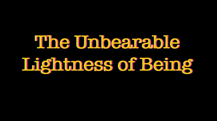 The Unbearable Lightness of Being (2022) English Subtitles (Color version)