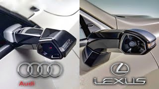 Audi Virtual Mirror Vs Lexus Digital SideView Monitor