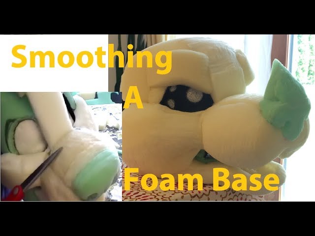 How I Smooth A Fursuit Foam Base 