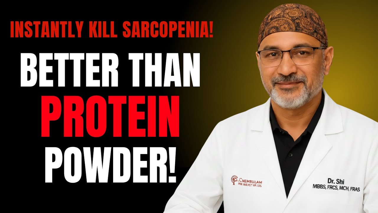 Forget Protein Powder! This Natural Food Stops Muscle Loss Instantly | Dr. Pradip Jamnadas