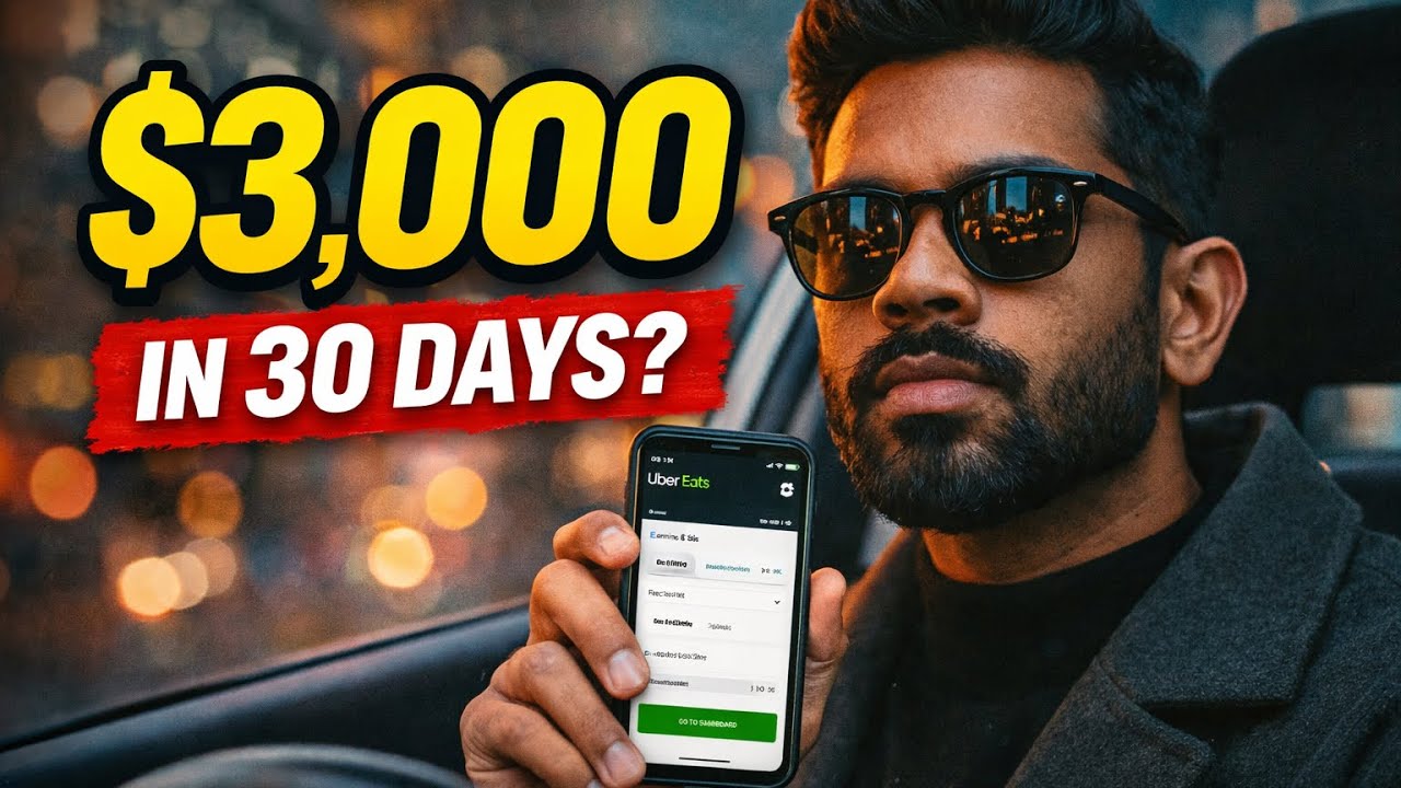I Started a $3,000 Uber Eats Challenge in Canada 🇨🇦