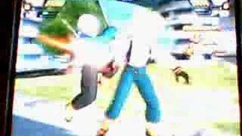 Android 17 and Android 18 vs Future Gohan and Trunks with sw