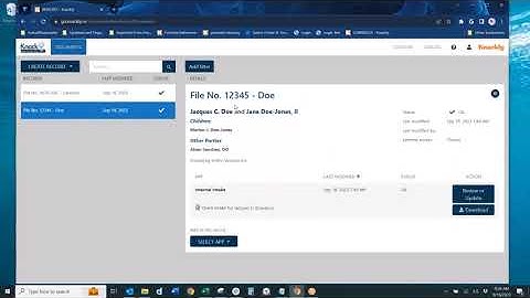 Knackly User Training: Enter Information and Create Documents