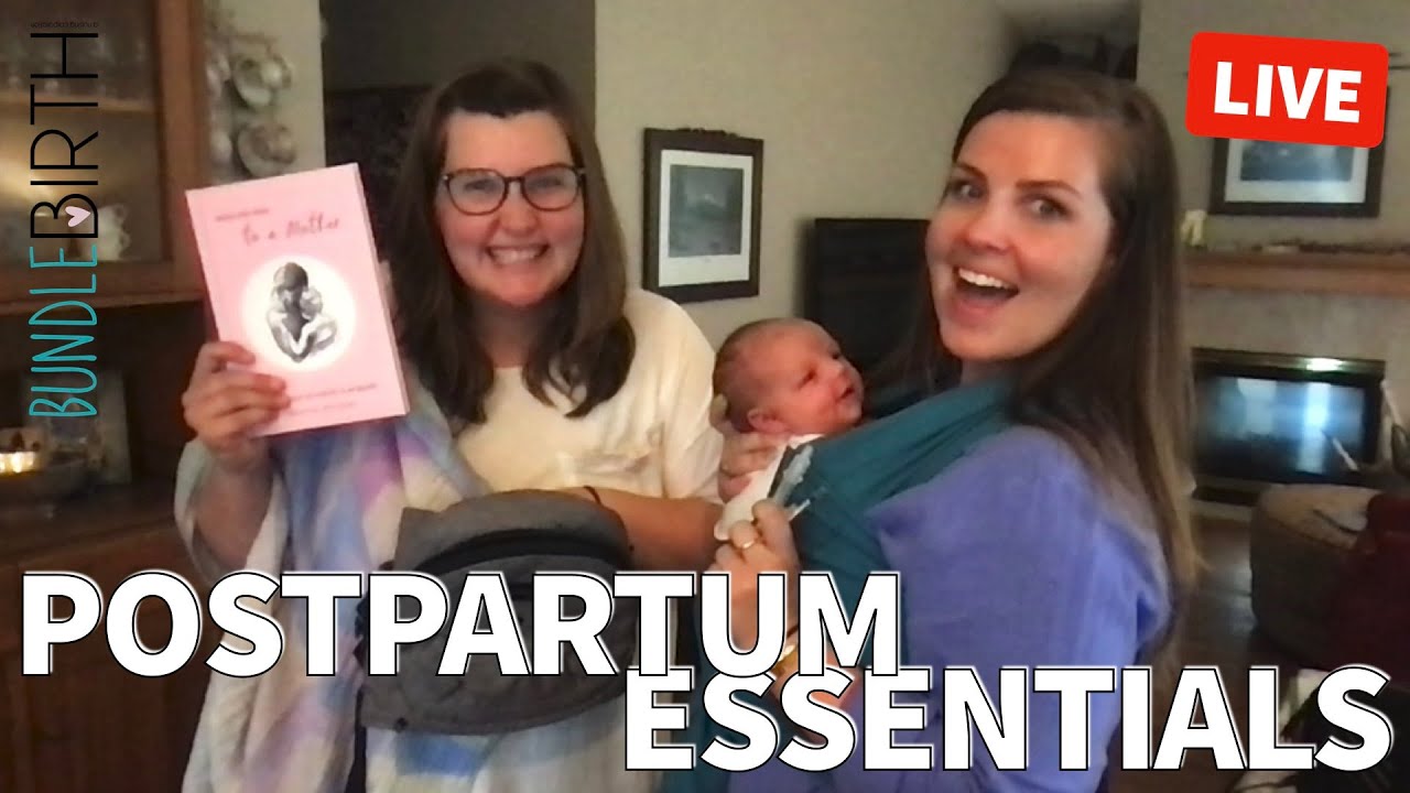 Postpartum Essentials, LIVE | Sarah Lavonne