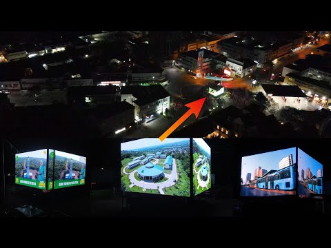 MUONEKANO MPYA WA ROUND ABOUT ZA JIJI LA ARUSHA MAKONDA AFUNGA BIG SCREENS ZIKIONESHA MIRADI 