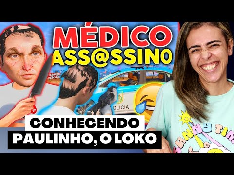 REACT: M@TEI no HOSPITAL e FINGI SER MÉDICO 😂 (Paulinho o LOKO) | Modder Dois | Grand Theft Auto V