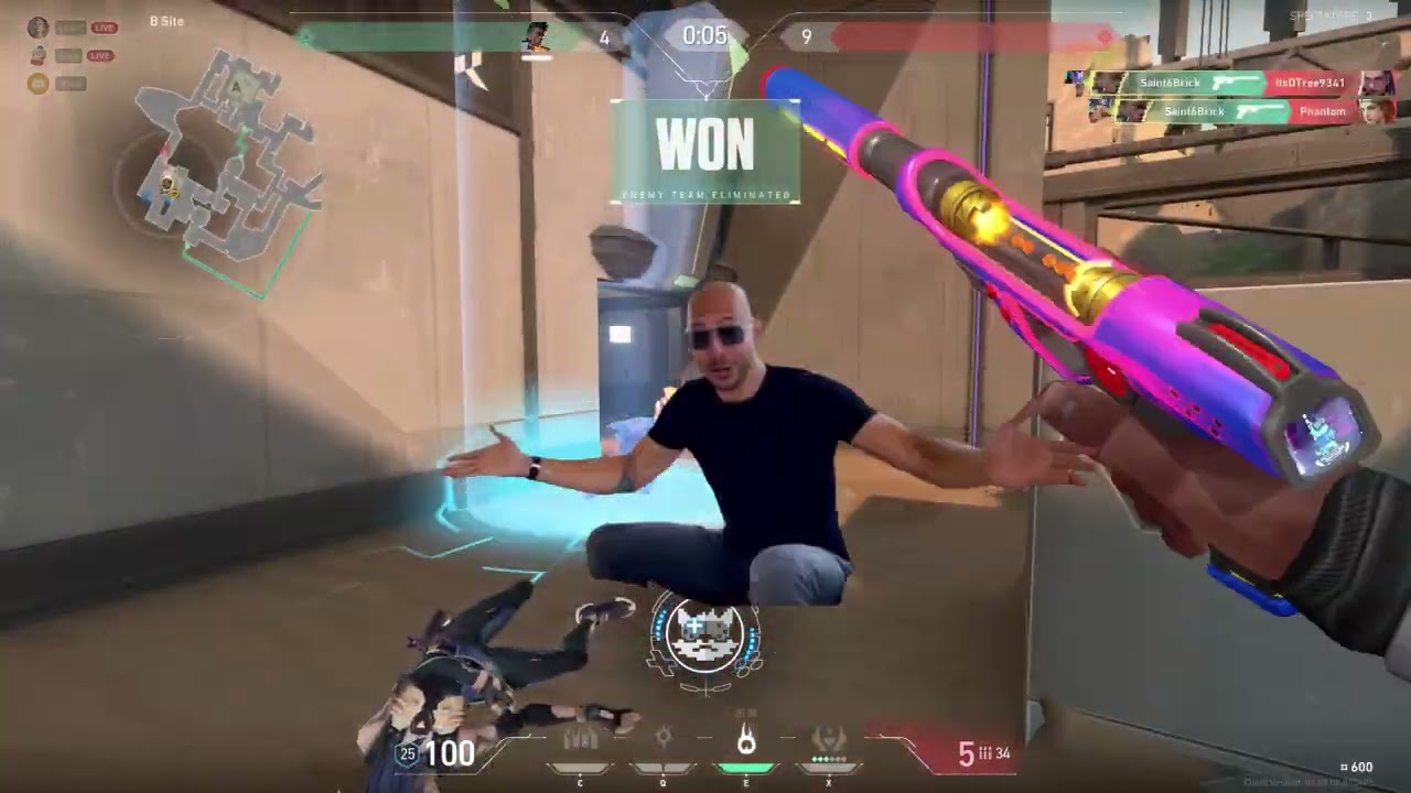 Watch Saint6Brick Get Better at Valorant (MEME)