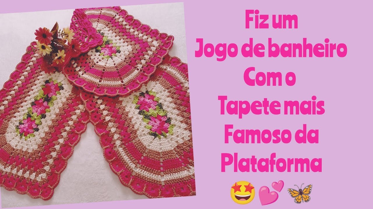 Fiz um jogo de banheiro com o tapete mais famoso da Plataforma 🤩💕🦋