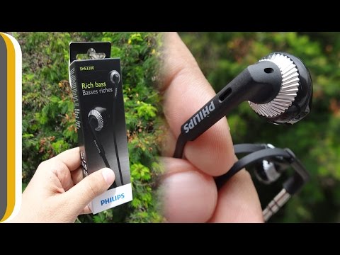 Philips SHE3200 Wired Earphones / Earpods Unboxing & Review