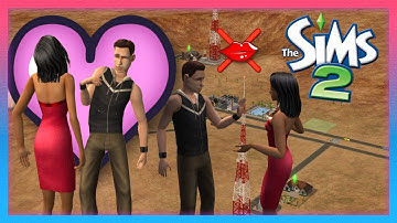 The Sims 2 Strangetown - Bella Goth is trying to woohoo