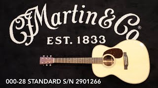 Martin 000-28 Standard S/N2901266【良鳴りサイドバック杢目〇