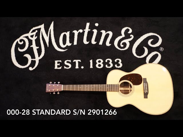 Martin 000-28 Standard S/N2901266【良鳴りサイドバック杢目〇
